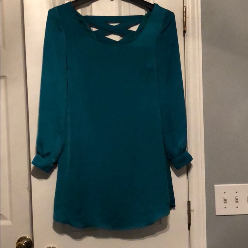 Criss-cross Back Dress